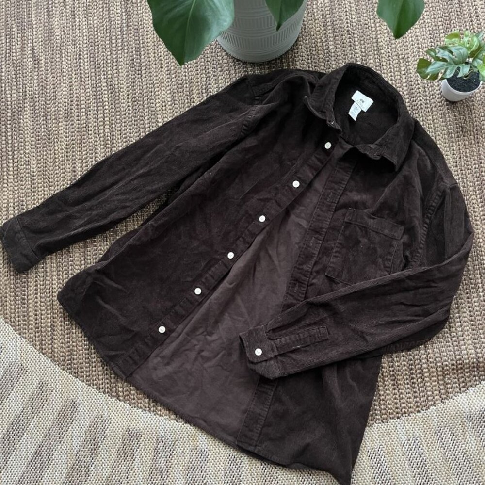 H&M Men's Corduroy Button Down